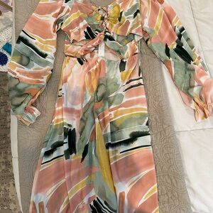 Elegant Multicolor Women's Dress